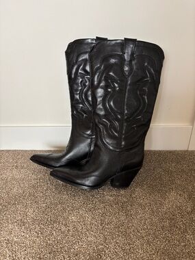 Sam Edelman Western Cowgirl Boots NWOT